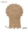 لیف حمام طرح گل ابریشم کمیکس