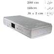  تشک رویال مدل مدیکال سوپرطبی ‌فنری کد M10P دو نفره سایز 200 × 160 سانتی‌ متر
