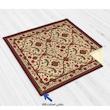 رومیزی ریحانلوکس مدل شکوفه انار کد RH130 سایز 97x97 سانتی‌متر