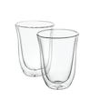 فنجان دلونگی مدل دوجداره  Latte Macchiato کد DLSC312 مجموعه 2 عددی