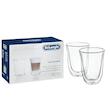 فنجان دلونگی مدل دوجداره  Latte Macchiato کد DLSC312 مجموعه 2 عددی