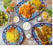 گلدان چيني ميبد مرواريد مدل مرغي ساده کد BLUE
