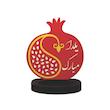 جاشمعی مدل یلدا طرح انار