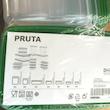 ظرف نگهدارنده ایکیا مدل 60149673 PRUTA بسته 17 عددی