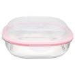 ظرف نگهدارنده لیمون مدل GLASS CONTAINER مجموعه 4 عددی