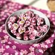  نقل ارومیه گردویی گل محمدی بهار - 500 گرم بسته 10 عددی