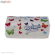 دستمال کاغذی 100 برگ ملانی مدل Butterfly بسته 10 عددی