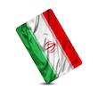 استیکر کارت پیکسل میکسل مدل پرچم ایران