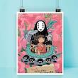 پوستر کارنيکا طرح شهر ارواح Spirited Away کد 64763 مجموعه 8 عددی
