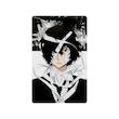 استیکر کارت مدل انیمه طرح سگ‌های ولگرد بانگو اوسامو دازای Bungo Stray Dogs Osamu dazai کد 5090