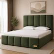 تخت خواب دونفره مدل نازگل سایز 140×200 سانتی متر