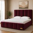 تخت خواب دونفره مدل نازگل سایز 140×200 سانتی متر