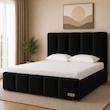 تخت خواب دونفره مدل نازگل سایز 140×200 سانتی متر