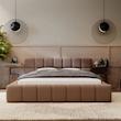تخت خواب دو نفره مدل 5611 سایز 200x180 سانتی متر