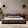 تخت خواب دو نفره مدل 5611 سایز 200x180 سانتی متر