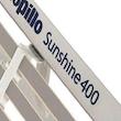 کفی تخت خواب چوبی یک نفره دانلوپیلو مدل Sunshine 400 kf سایز 200x140 سانتی متر