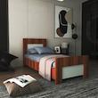 تخت خواب یکنفره اعیان مدل FH654 سایز 80x180 سانتی متر