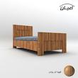 تخت خواب یکنفره اعیان مدل FH654 سایز 80x180 سانتی متر