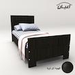 تخت خواب یکنفره اعیان مدل FH654 سایز 80x180 سانتی متر
