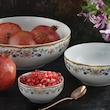 پیاله چینی زرین ایران مدل ایتالیا اف گلستان درجه عالی بسته 13 عددی 