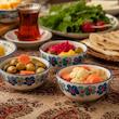 پیاله مدل گلپونه z08 مجموعه 3 عددی