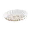 گلد کیش مرغ‌خوری طرح سارینا کد GK701144-6، ظرف گود با لبه موج‌دار مناسب سرو مرغ و استیک