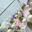 ابزار مهمانی مدل گیفت عروس طرح رز مجموعه ده عددی