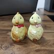 مجسمه دکوری طرح جوجه عروسکی مدل Chickoo بسته 2 عددی