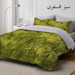 سرویس روتختی دو نفره 6 تکه نوپه هوم مدل مخمل پتینه 1028
