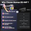 هدست کلاه کاسکت مومان مدل H4P