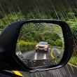 برچسب آب گریز و ضد بخار آینه خودرو مدل Rainproof بسته 2 عددی