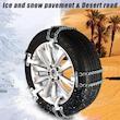 زنجیر چرخ خودرو ساکا مدل تسمه‌ای مناسب برای ریسپکت پرایم بسته 6 عددی