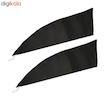 آفتابگیر شیشه خودرو مدل PZ01 مناسب برای تیبا بسته 2 عددی 