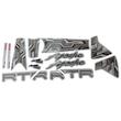 برچسب موتورسیکلت ویتیزن مدل RTR180 مناسب برای آپاچی 180 مجموعه 8 عددی