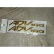 برچسب موتورسیکلت موتوایزی مدل GLD/ADV 160 مناسب برای ADV160 بسته 2 عددی