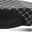 روکش زین و باک هوندا مدل 405031 دوخت لوزی مناسب برای موتور سیکلت هوندا 125