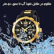 ساعت مچی عقربه‌ای مردانه کوارتز اسکمی مدل 2102GDBK-Verganti به همراه دستبند