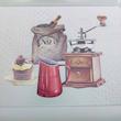 سینی بدون دسته مدل cafe کد 08 سایز 20x16 سانتی متر