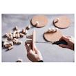 زیرقابلمه ای ایکیا مدل Trivet cork بسته 3 عددی
