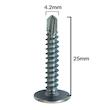 پیچ سرمته واشر دار مدل iBALL 4.2x25 بسته 70 عددی 