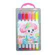  ماژیک رنگ آمیزی  12 رنگ مدل MiNi color pen  کد ZS-206