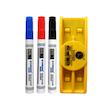 ماژیک وایت برد کرونا طرح تخت مدل CO-4090 به همراه تخته پاک کن بسته 4 عددی