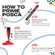 ماژیک یونی بال مدل POSCA 5M بسته 16 عددی