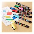 ماژیک یونی بال مدل POSCA 5M بسته 16 عددی