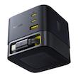 شارژر رومیزی 100 وات 3 پورت بیسوس مدل  100W Super GaN  به همراه کابل  USB-C