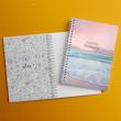 دفتر ژورنال نویسی 50 برگ خندالو مدل نقطه ای طرح Never Stop Dreaming کد N2324