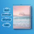 دفتر ژورنال نویسی 50 برگ خندالو مدل نقطه ای طرح Never Stop Dreaming کد N2324