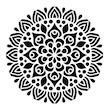 شابلون باتیس آرت طرح اسلیمی کد 664