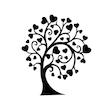 شابلون باتیس آرت طرح درخت کد 322