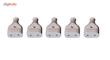 دو شاخه مادگی فراز الکتریک کد White بسته 5 عددی 